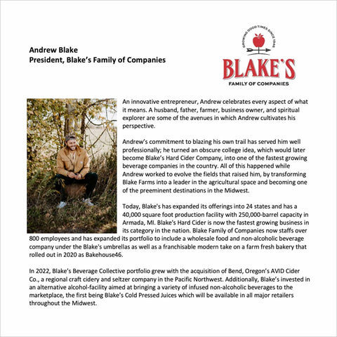 Andrew Blake's Bio