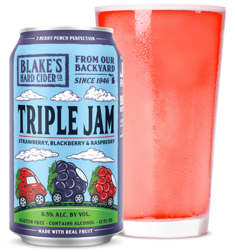 Blakes Hard Cider Company Triple Jam